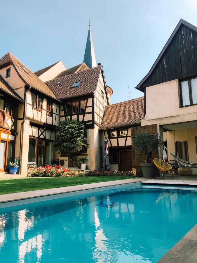 Maison D'Hotes La Rose D'Alsace Rosheim Exterior foto